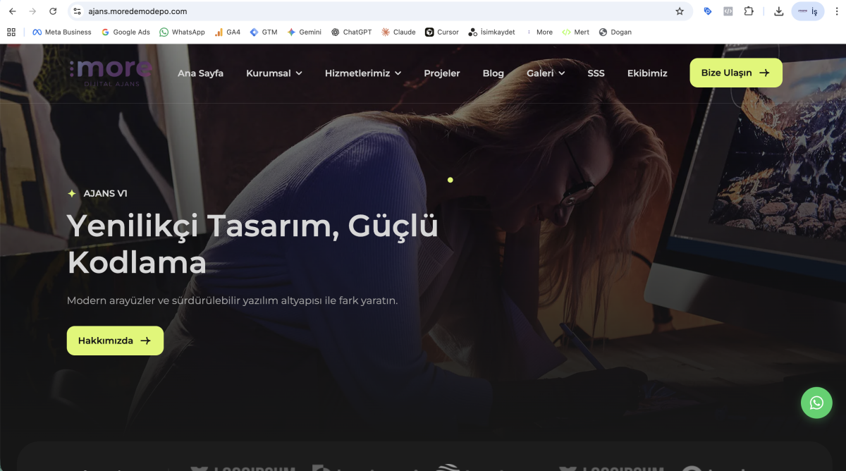 Ajans v1 - Profesyonel Dijital Ajans ve Kurumsal Firma Scripti